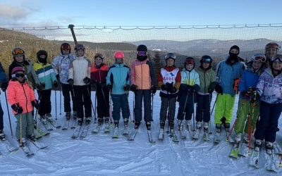 Skivergnügen bei strahlender Sonne