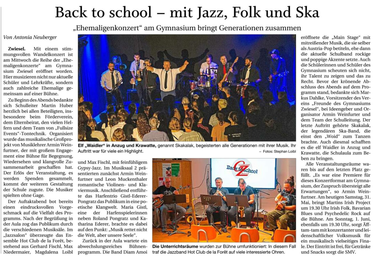 Auftaktveranstaltung Wandelkonzert 28 05 2025