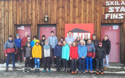 Gymnasium glänzt beim Skilanglauf